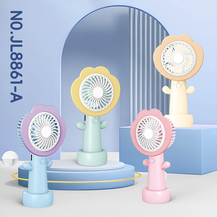 Flower-Shaped Handheld Cooling Fan Kalsten