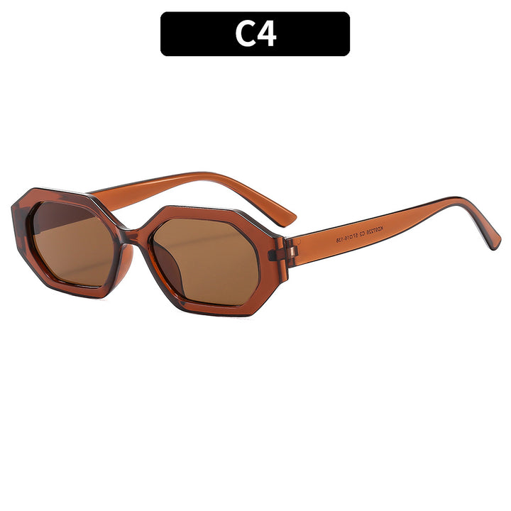 Elegant Oversized Geometric Sunglasses