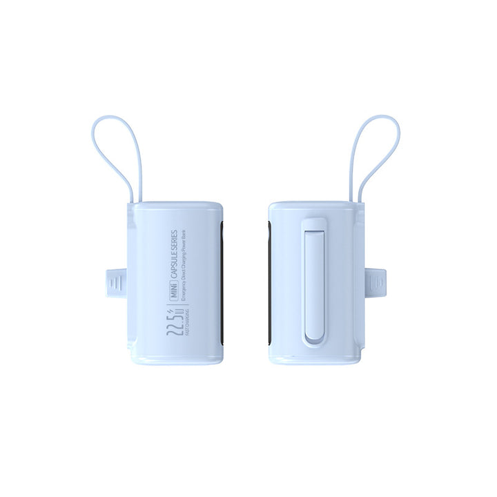 Portable power bank with innovative protective case and integrated USB-C connection Kalsten