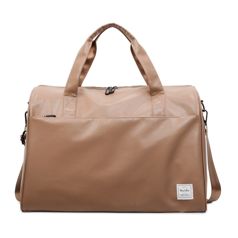 Premium Leather Travel Duffle