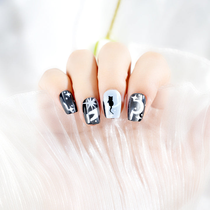 Artistic Themed Press-On Nail Set Kalsten