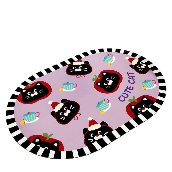 Decorative Bath Mat Kalsten