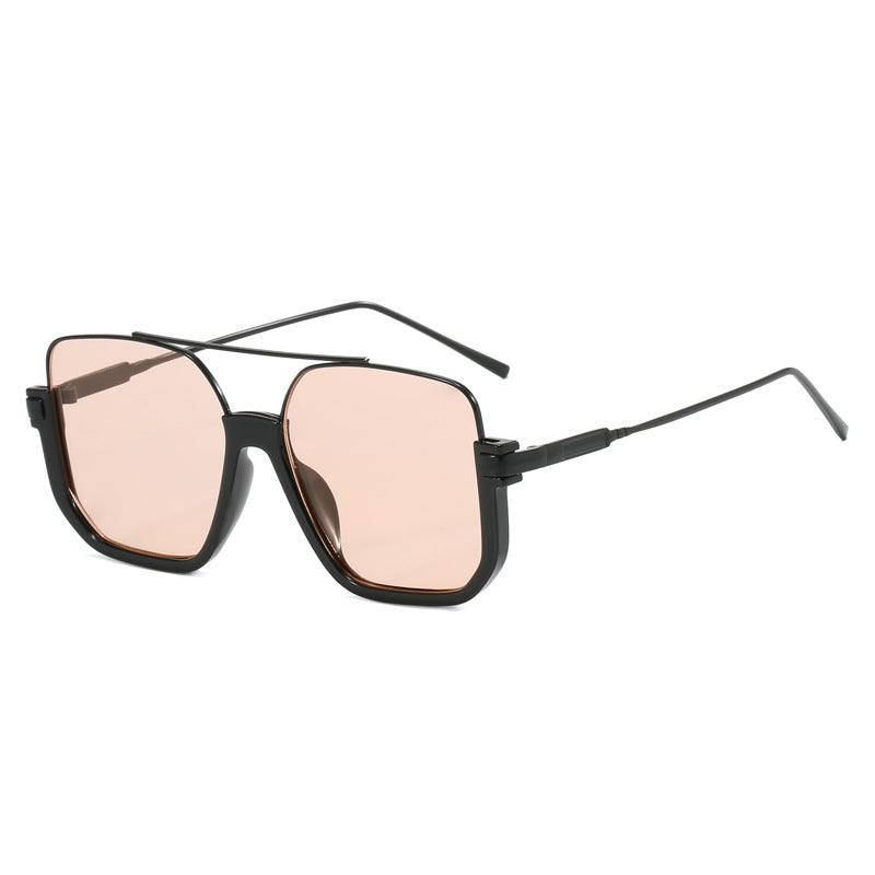 Women oversized sunglasses with trendy square frame and protective UV filter Kalsten