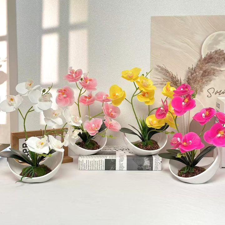 Premium Artificial Orchid Plant Arrangement