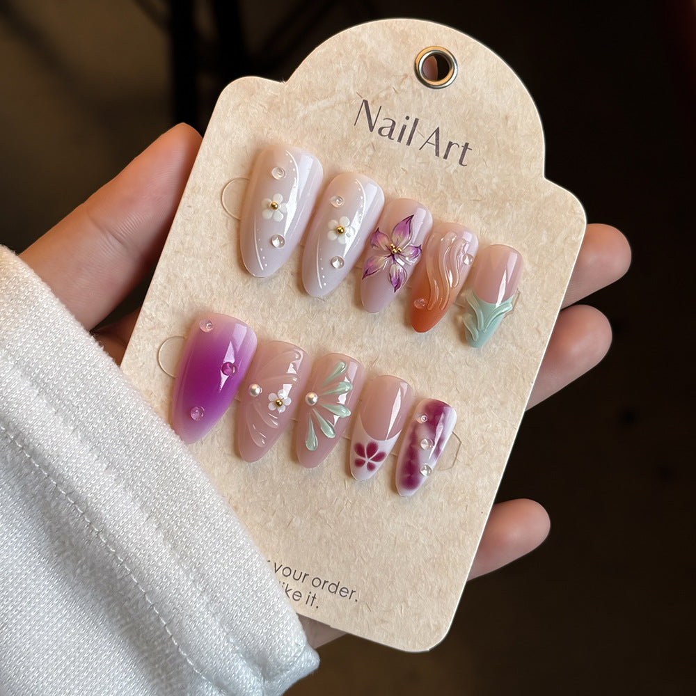 Decorative Press-On Nail Art Collection Kalsten