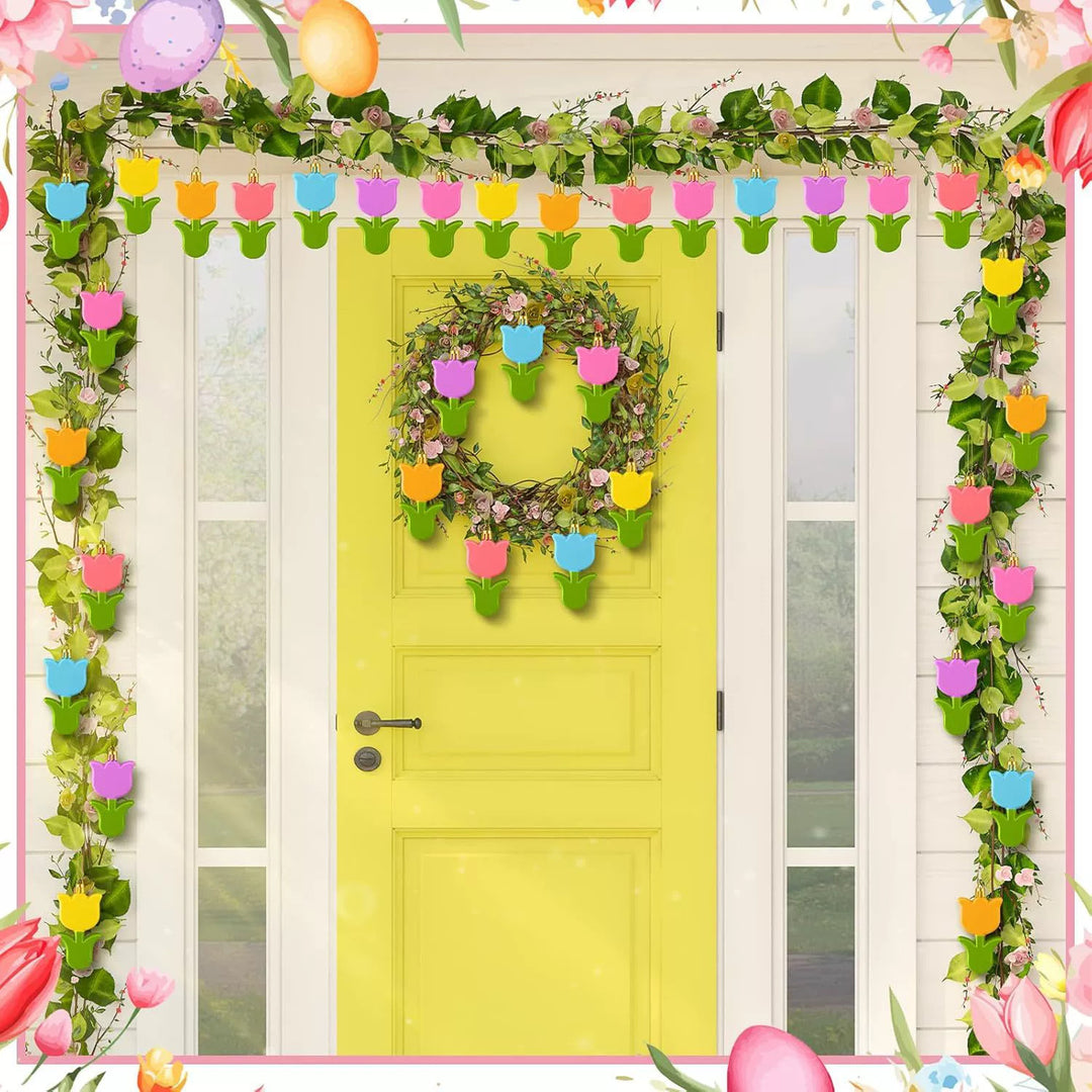 Decorative Tulip Door Garland Kalsten