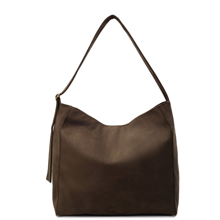 Soft Suede Hobo Bag