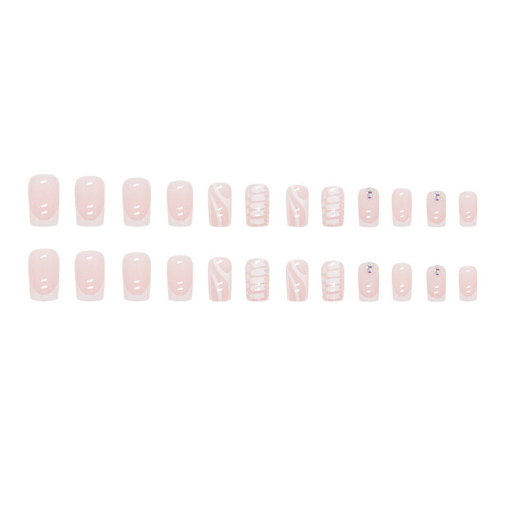 Artistic Press-On Nail Art Set Kalsten
