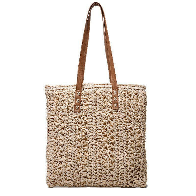 Hand-knotted tote bag made from natural materials Kalsten