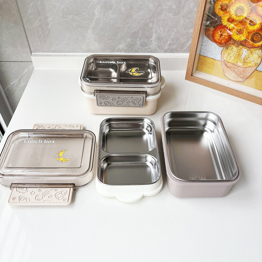 Multi-Compartment Lunch Storage Container