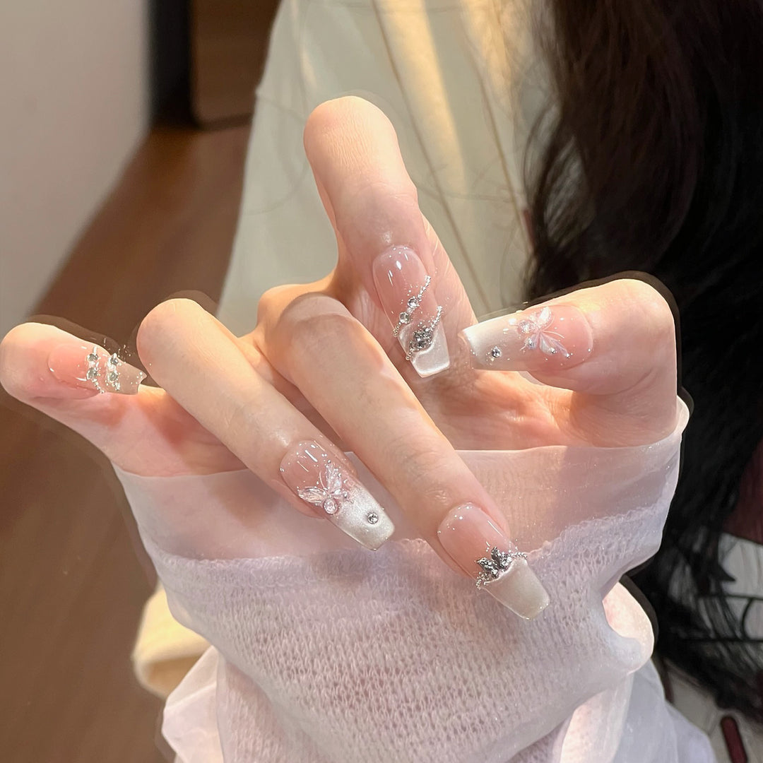 Elegant Decorative Press-On Nail Set Kalsten