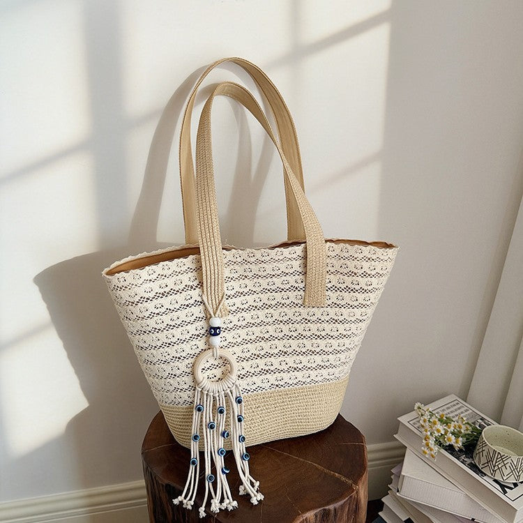 Handcrafted ven Beach Tote Kalsten