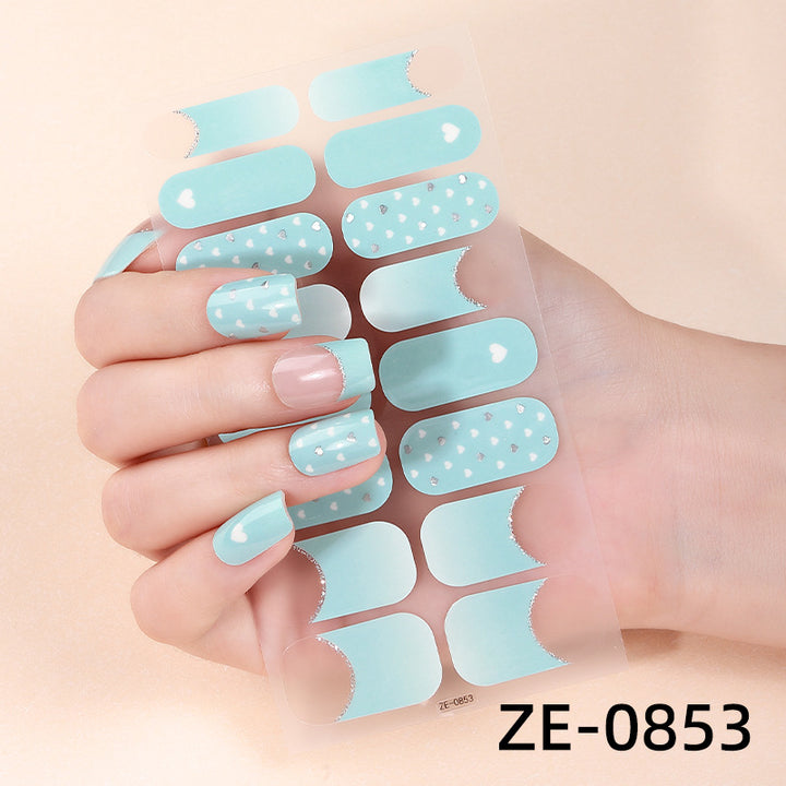 Artistic Marble Nail Wraps