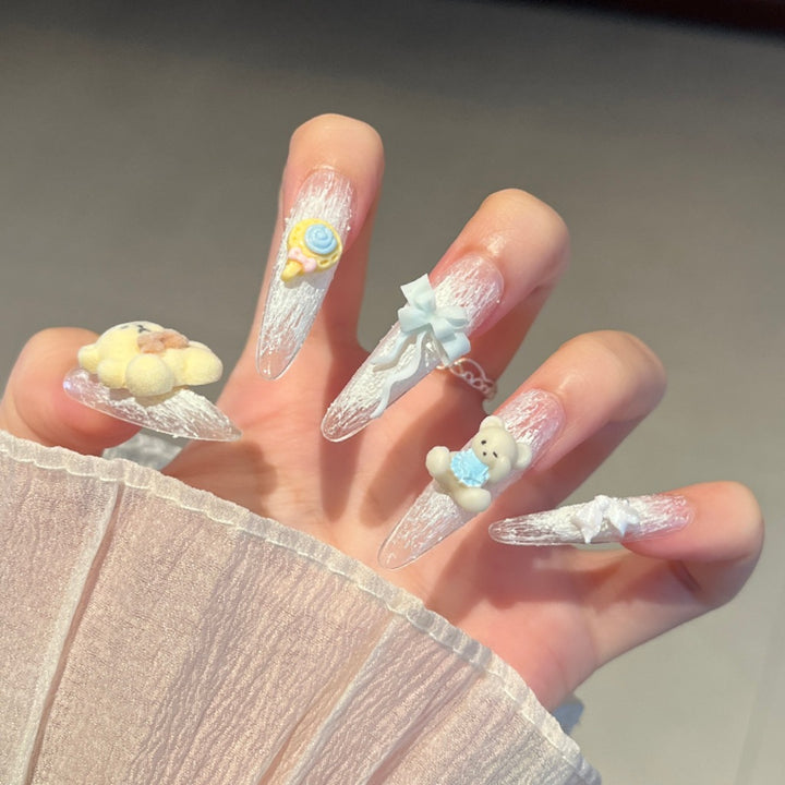 Stylish Stiletto Press-On Nail Extensions Kalsten