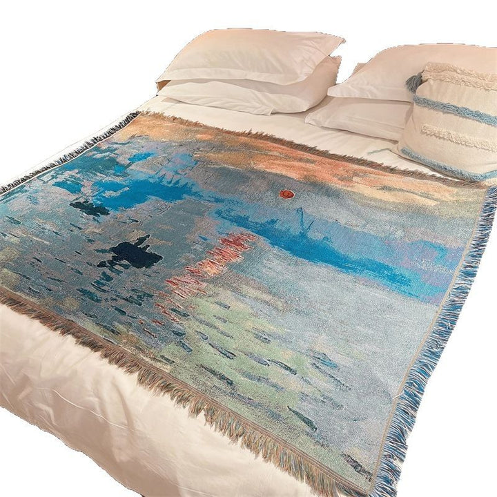 Artistic Abstract Throw Blanket