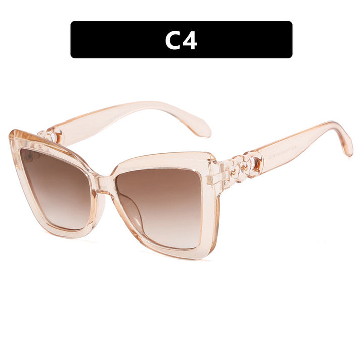 Women's trendy cat-eye sunglasses with sophisticated pattern Kalsten