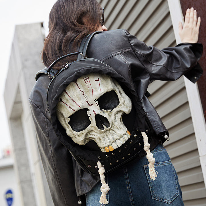 Creative and Eye-Catching Skull Backpack Kalsten