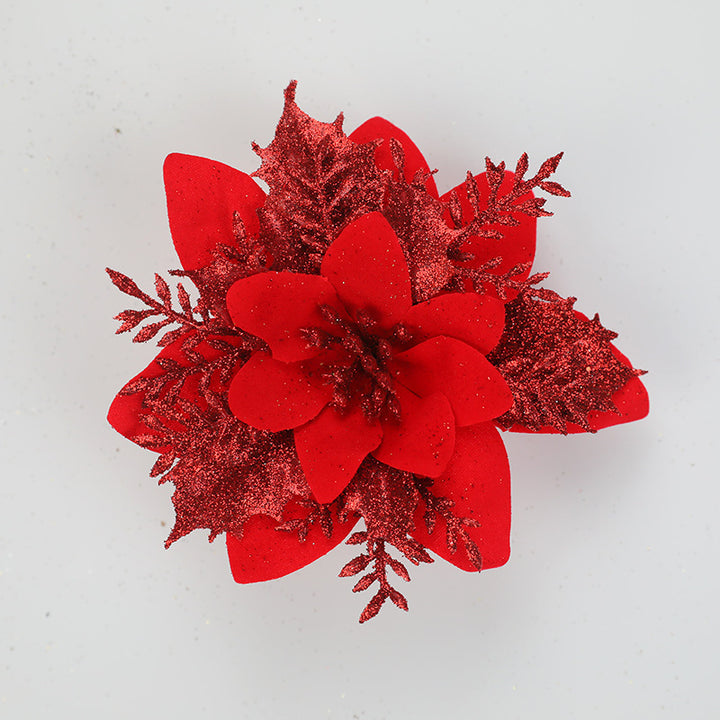Decorative Glittering Floral Pin Kalsten