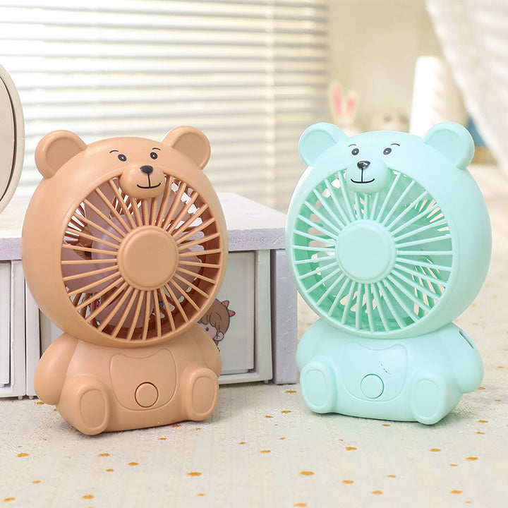 Portable Usb Hand Fan in Creative Bear Design Kalsten