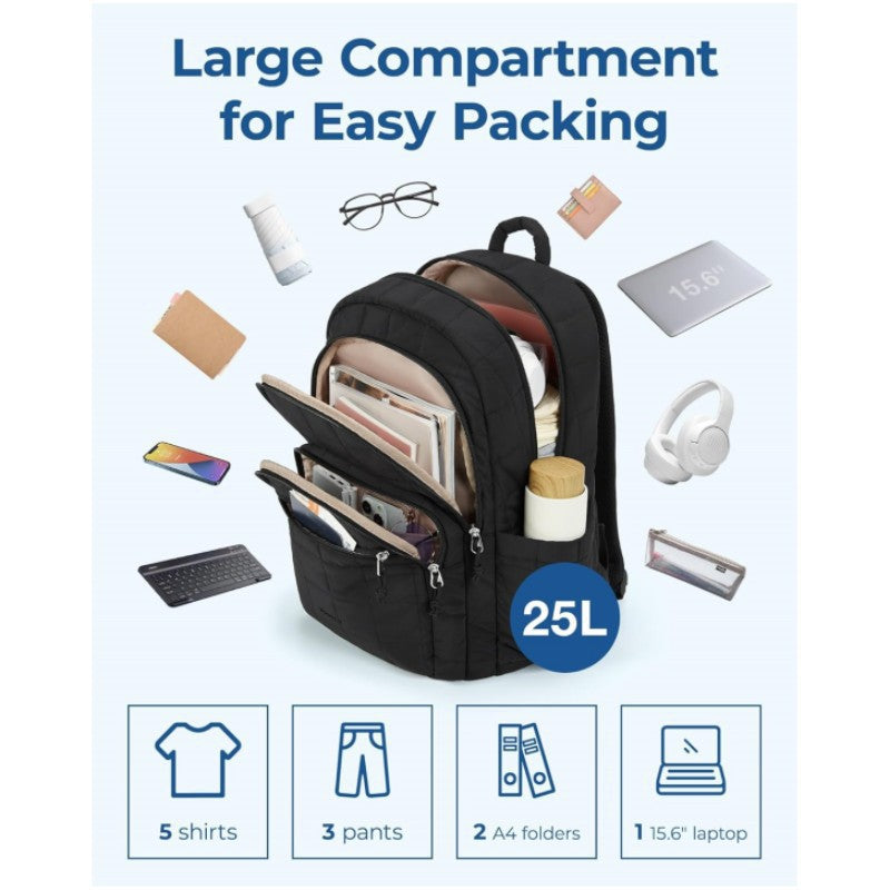 Padded everyday backpack with multiple compartments Kalsten