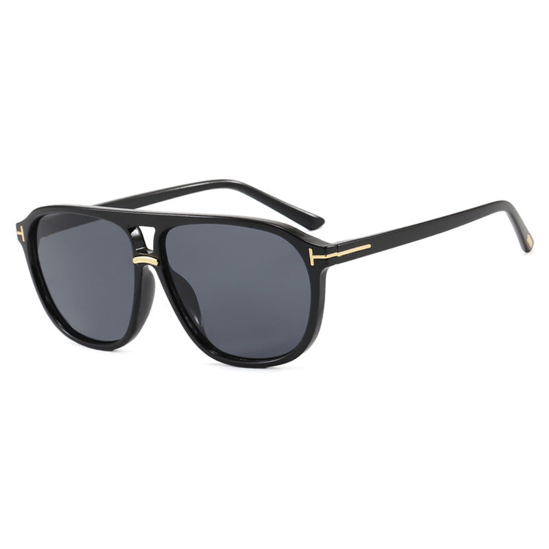 Women's square sunglasses with luxurious tortoiseshell pattern and polarized lenses Kalsten