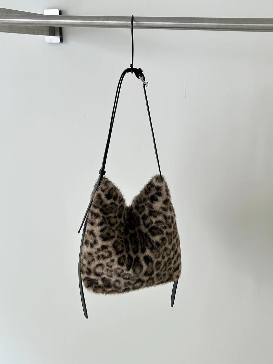 Contemporary Faux Fur Handbag