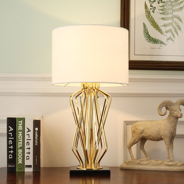 Elegant Sculptural Table Lamp