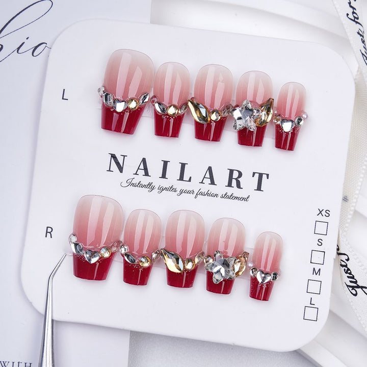 Creative Thematic Press-On Nail Set Kalsten