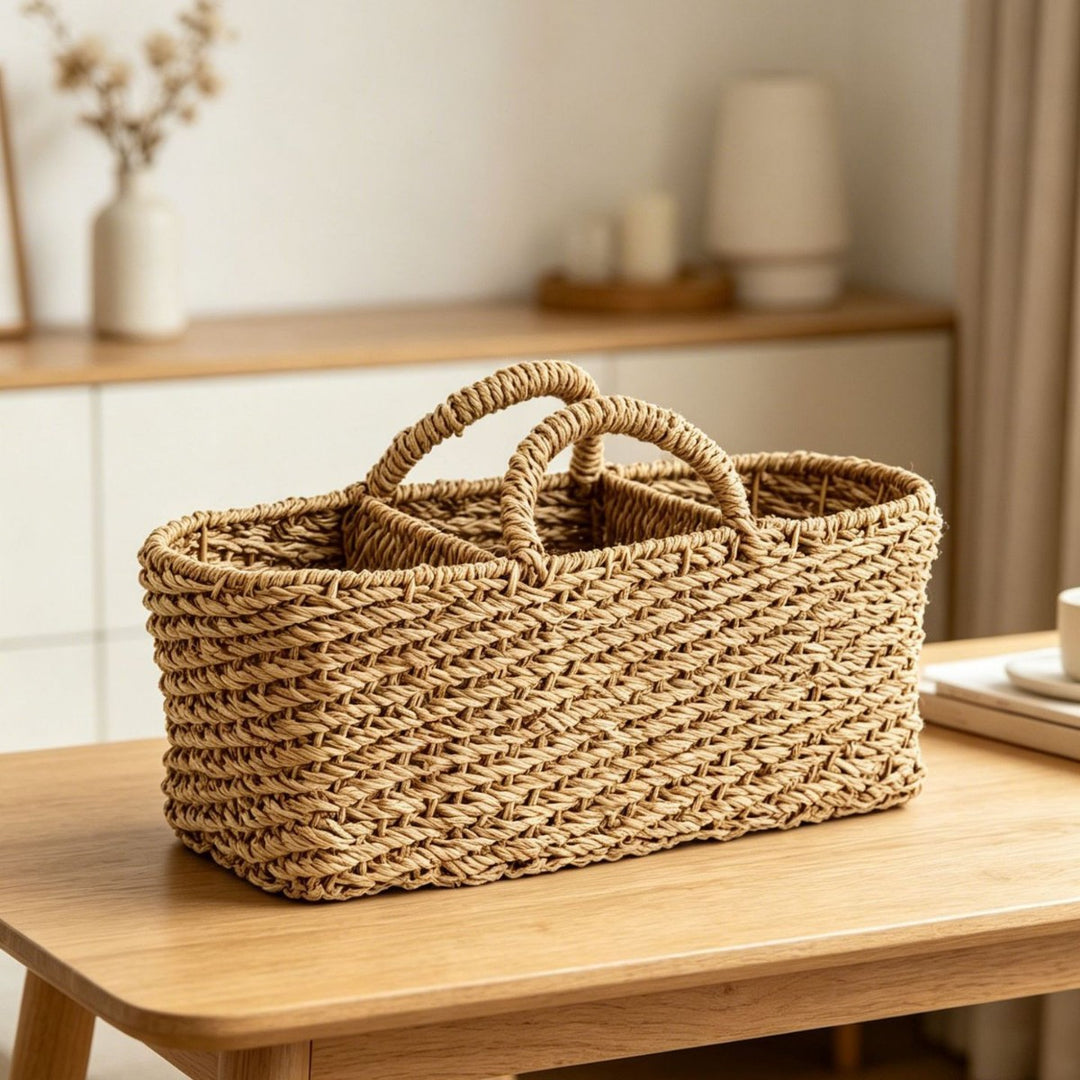 Woven Decorative Storage Basket Kalsten
