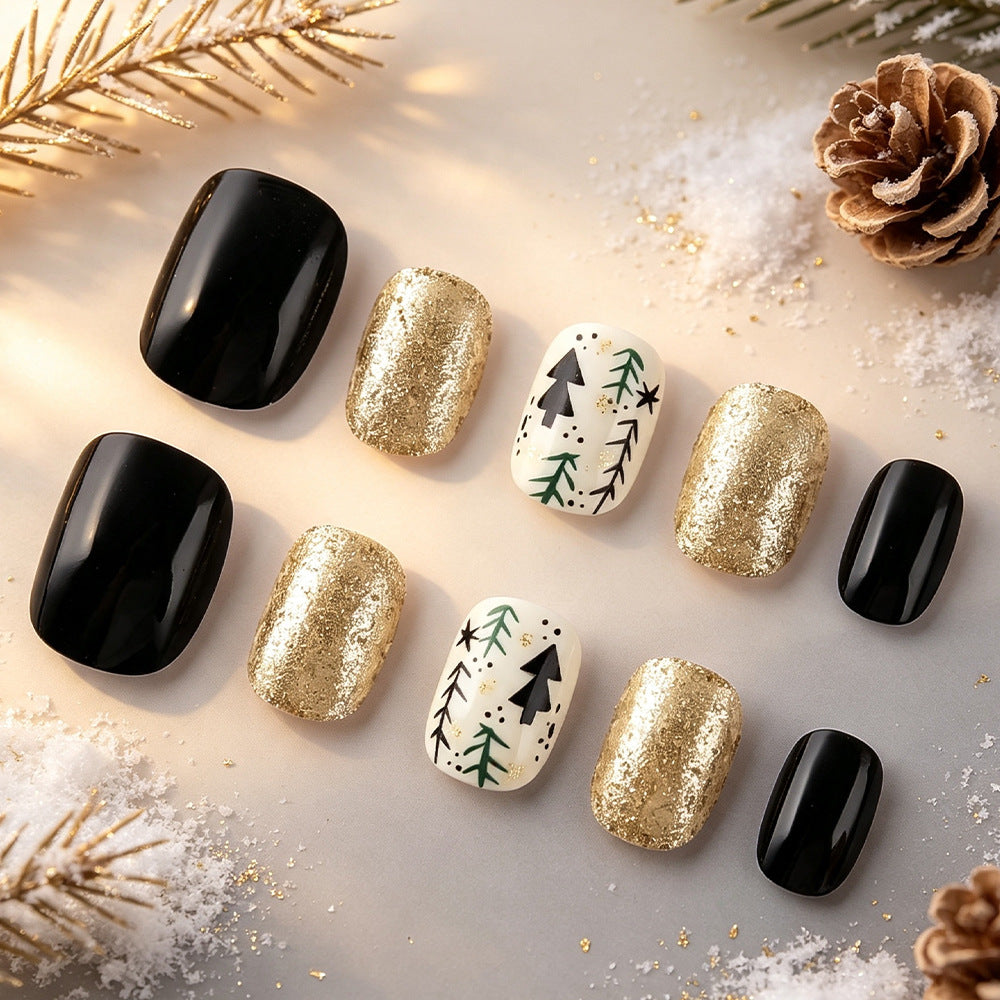 Festive Holiday-Themed Nail Art Kit Kalsten