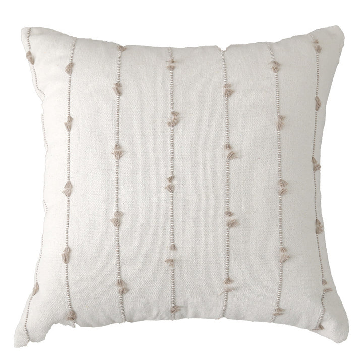 Textured Cotton Accent Pillow