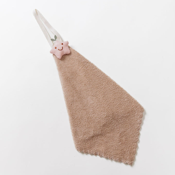 Plush Mouse Hooded Baby Bath Towel with Hanging Loop