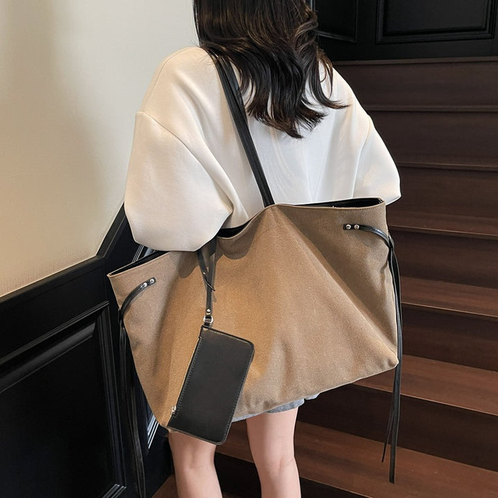 Spacious Canvas Tote Bag Kalsten
