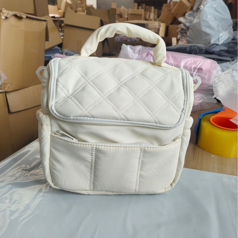 Quilted Multi-Pocket Insulated Lunch Bag Kalsten