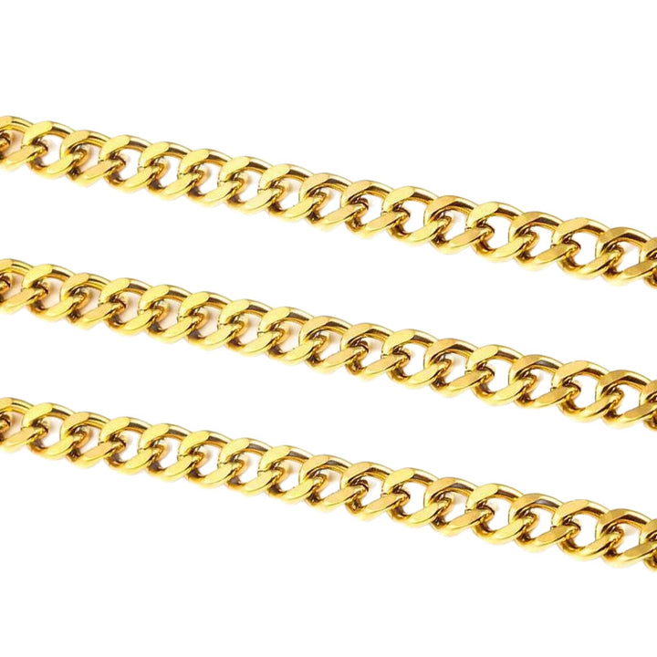 Chic Golden Chain Bracelet Set Kalsten