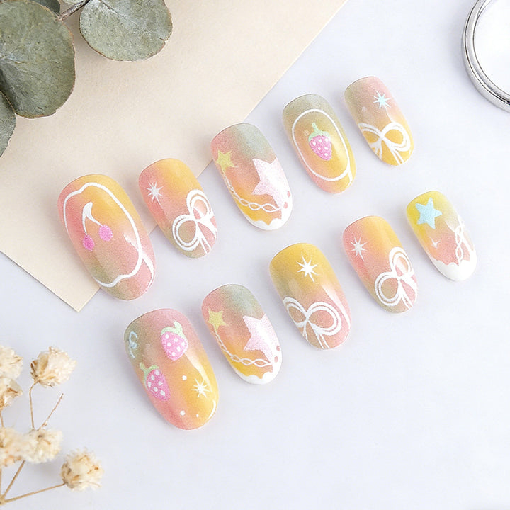 Creative French Tip Nail Art Kalsten
