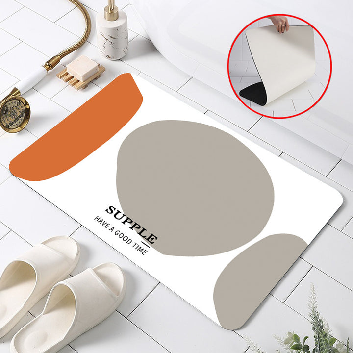 Absorbent Non-Slip Bathroom Mat