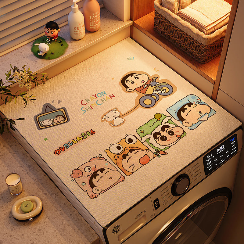 Fun Character-Themed Washing Machine Mat