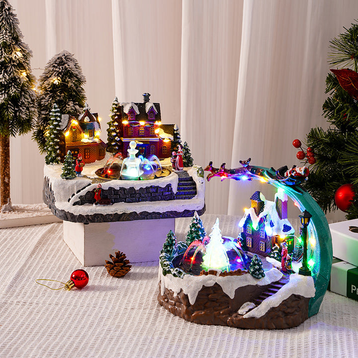 Christmas Village with Lighting Kalsten