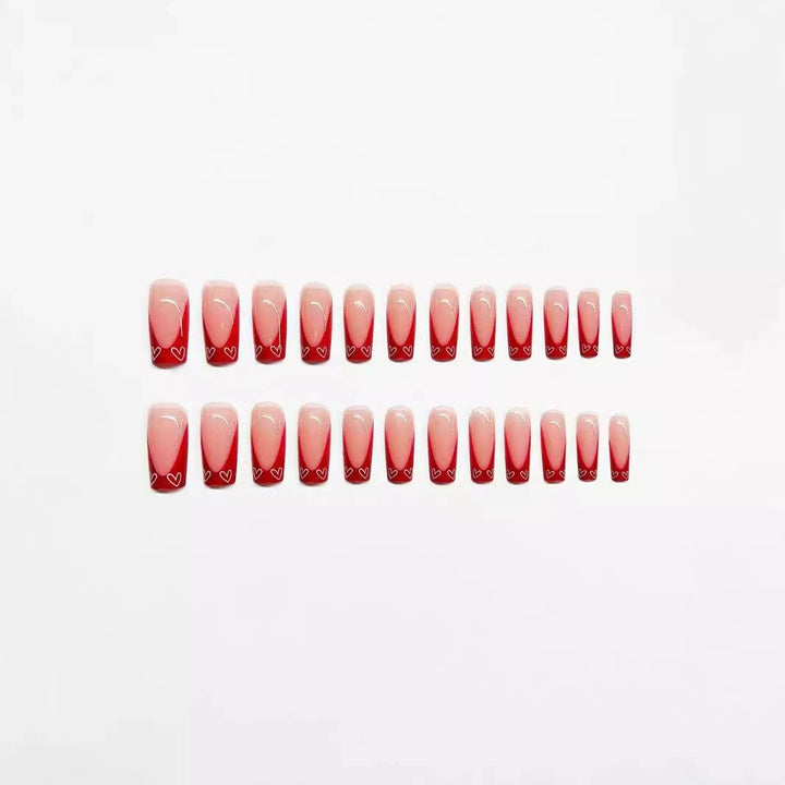 Elegant Double-Tip Press-On Nail Set Kalsten