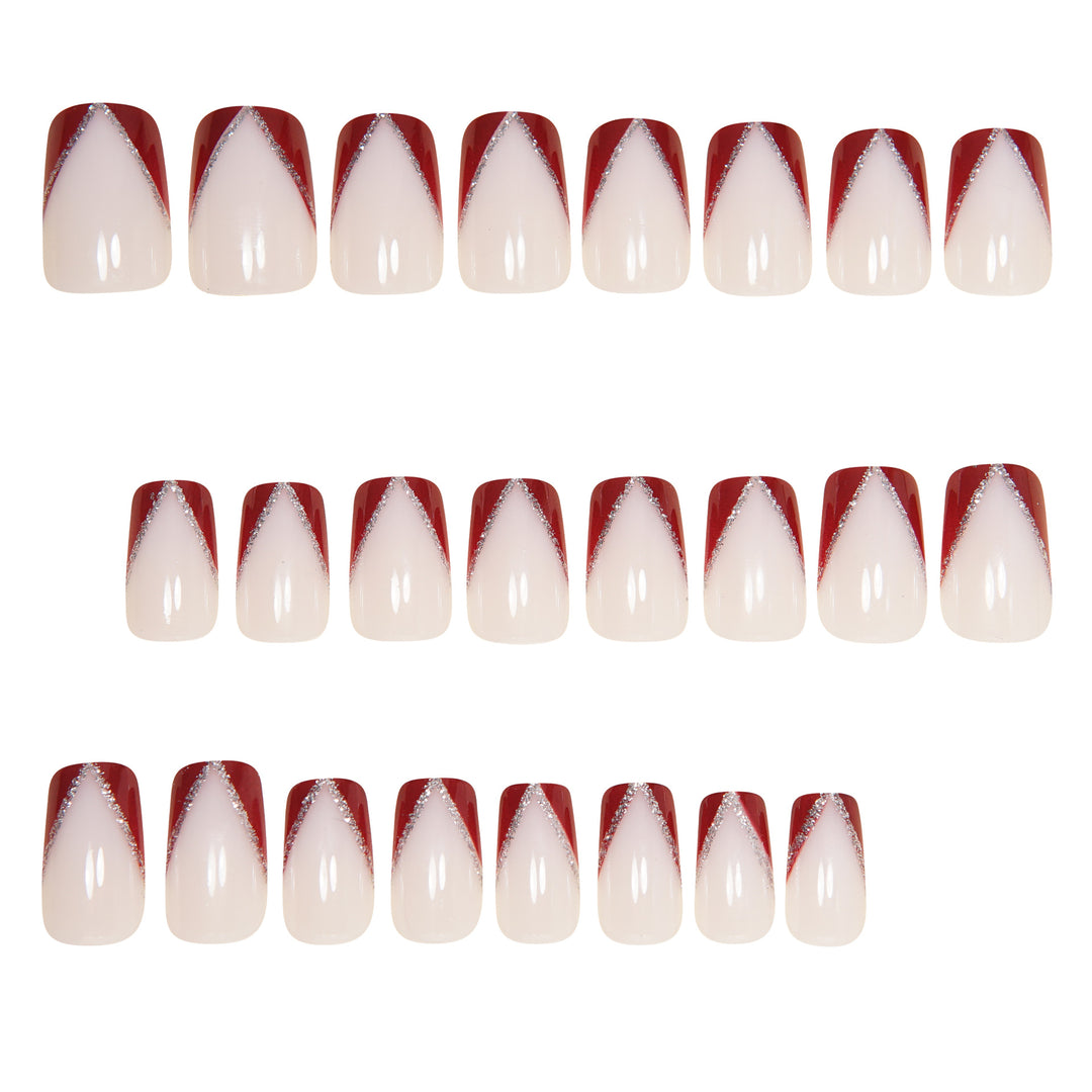 Decorative Stiletto Press-On Nail Art Set Kalsten
