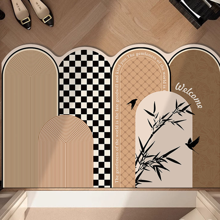 Textured Welcome Mat