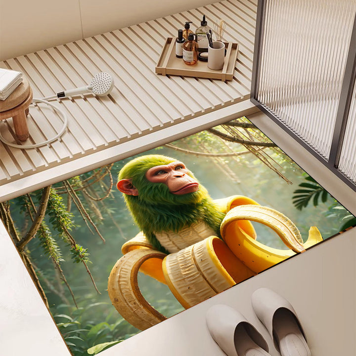 Cartoon Character Runner Mat for Home Floor Decor