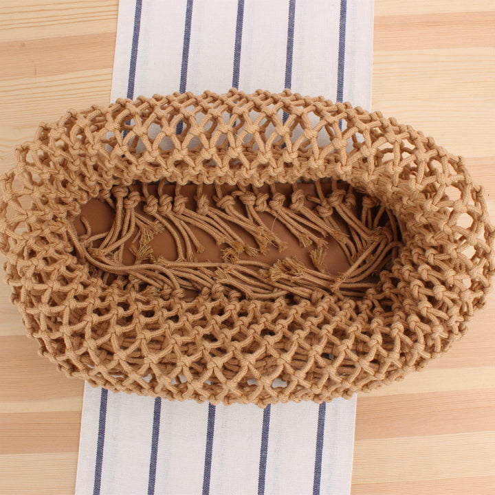 Net bag made of handcrafted natural material Kalsten