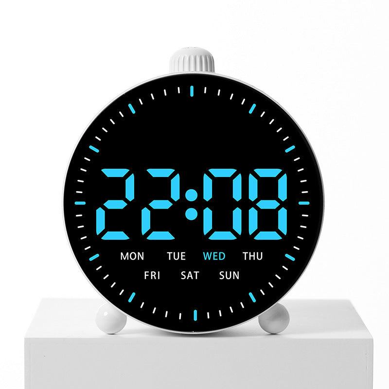 Digital desk clock with LED display and date Kalsten