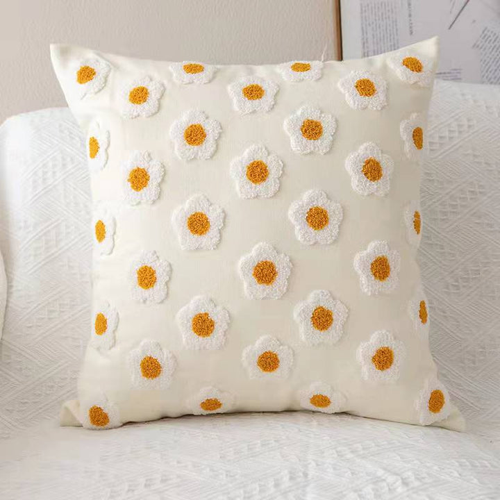 Floral Decorated Pillow