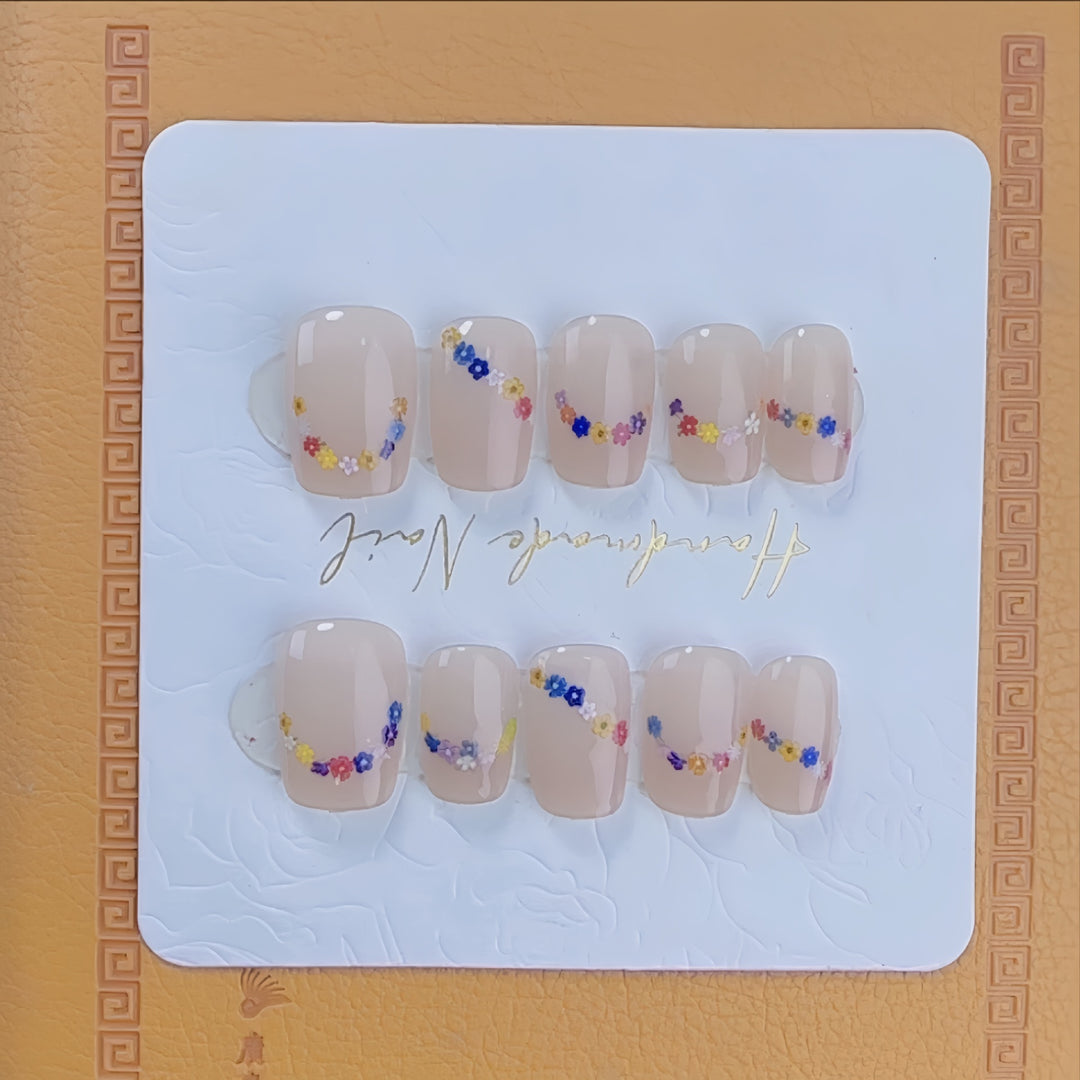 Unique Design Press-On Nail Set Kalsten