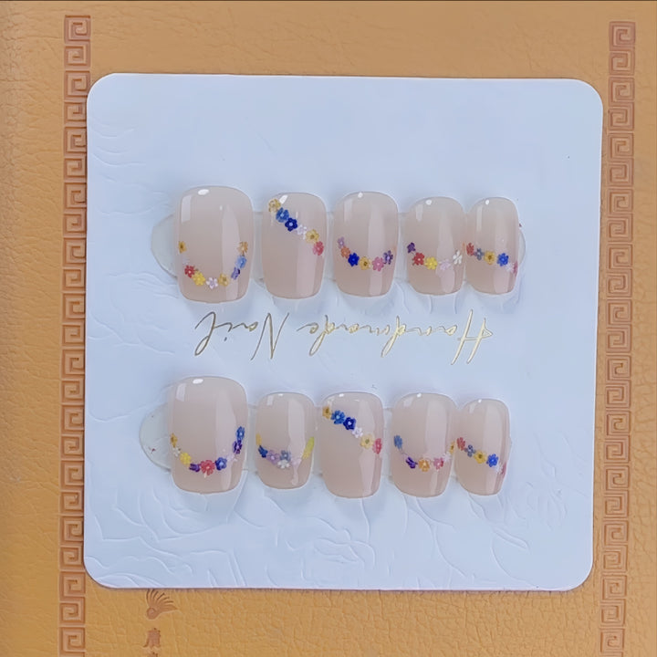 Unique Design Press-On Nail Set Kalsten