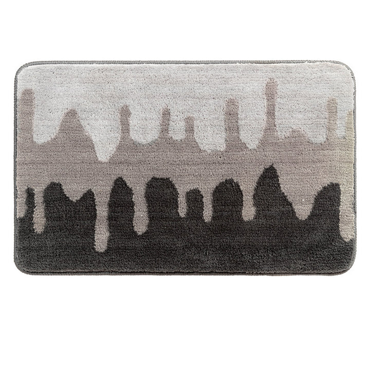 Plush Textured Bath Mat Kalsten