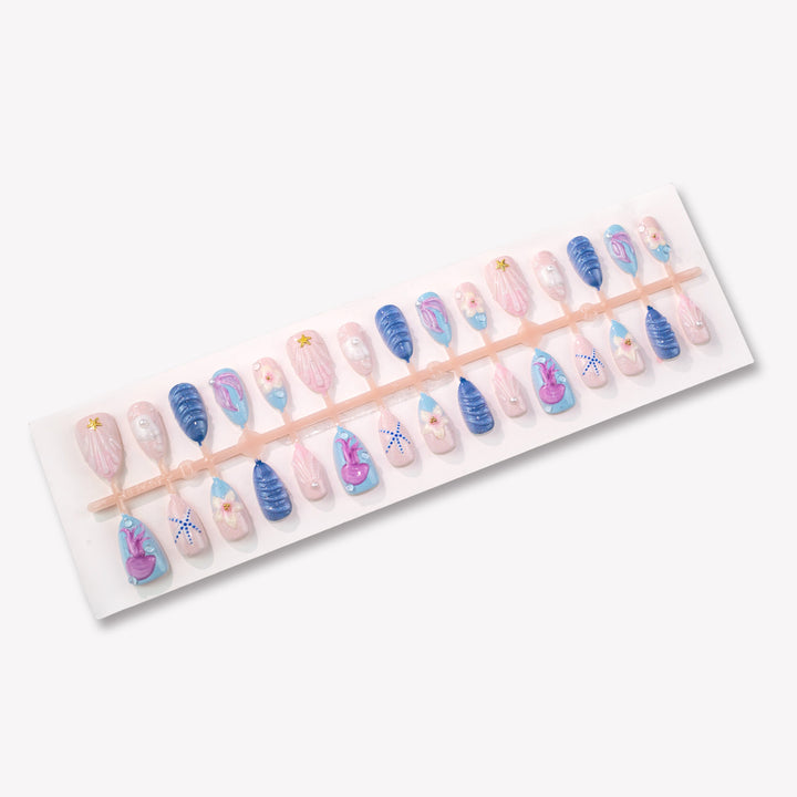 Coastal-Themed Nail Art Collection